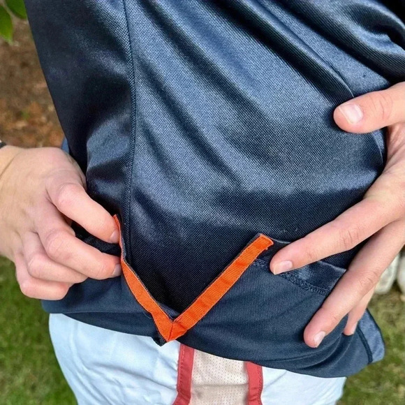 NFL Chicago Bears #6 Jay Cutler Signature Satin Jersey Fitted Woman’s 2012 - Picture 7 of 11